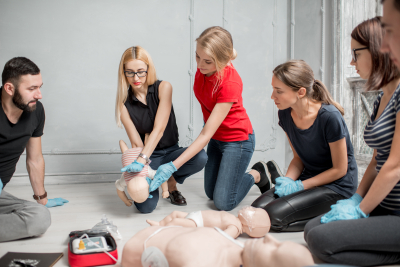 basic resuscitation and first aid training for babies